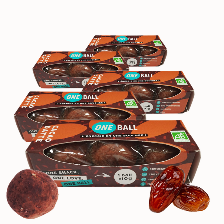 Pack Energy Balls Dattes-Cacao