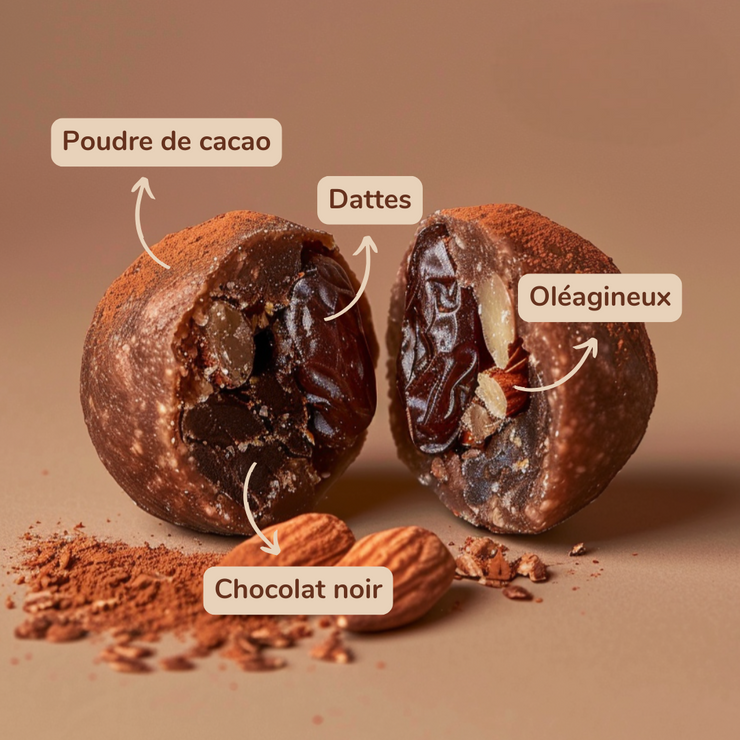 Pack Energy Balls Dattes-Cacao